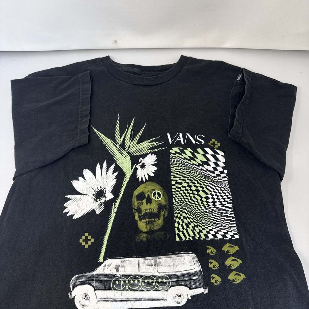 Vans Off The Wall State Of Mind Print T Shirt